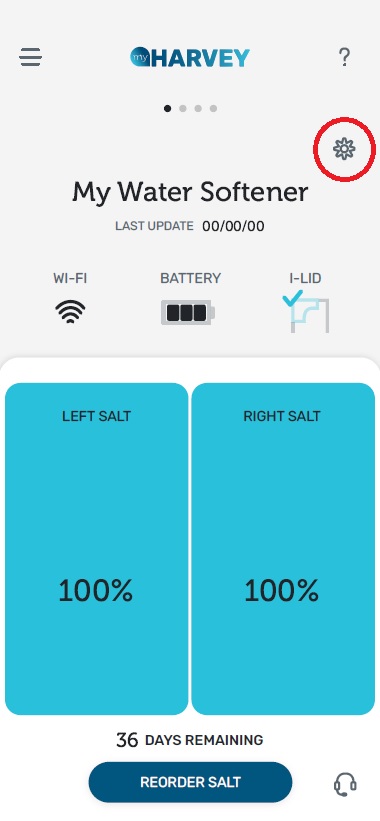 Turn on notifications myHarvey app