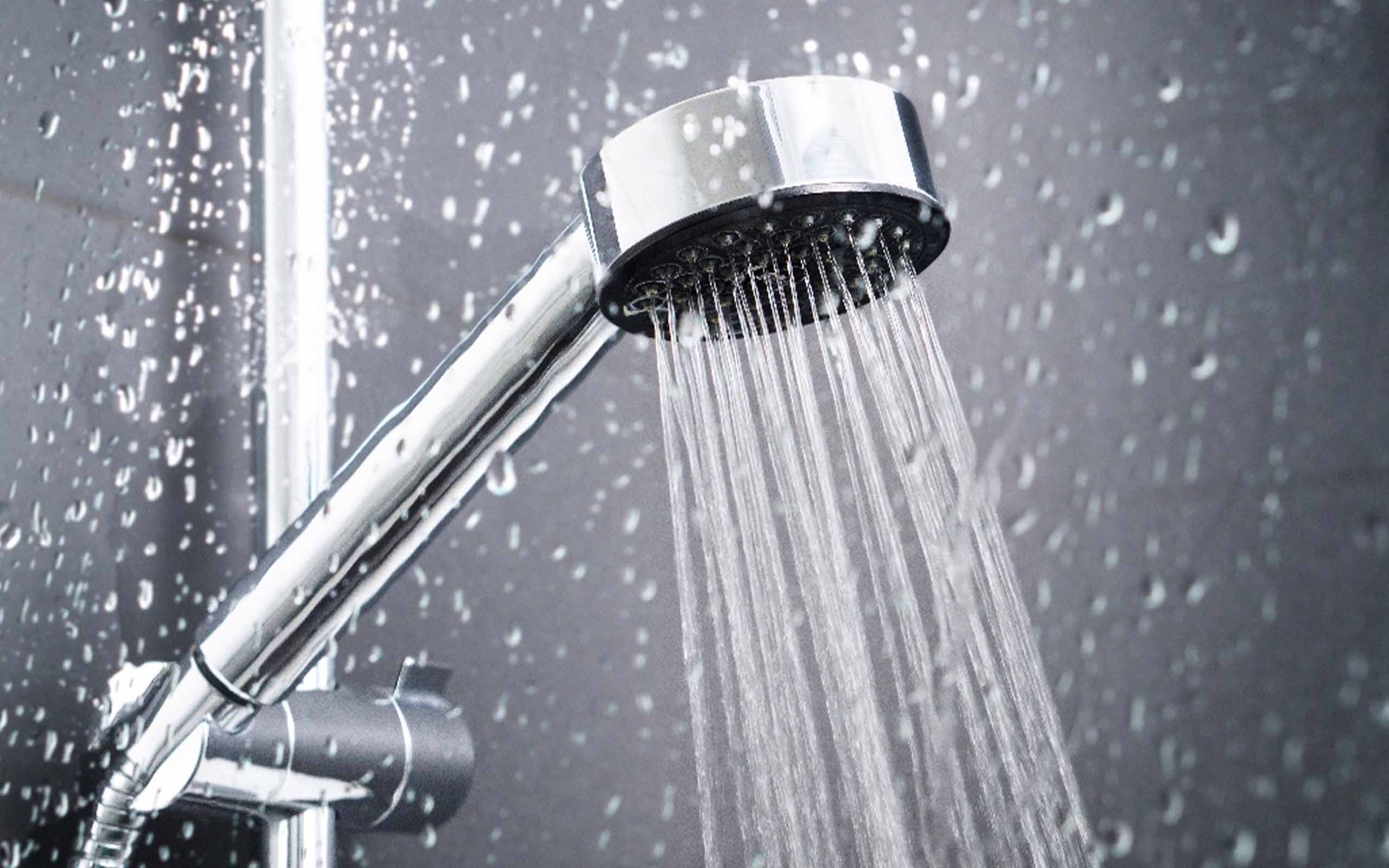 Shower spraying