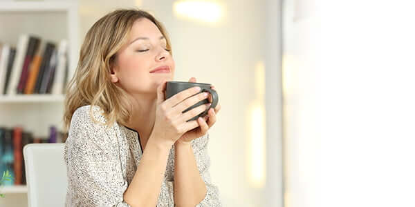 Smelling coffee