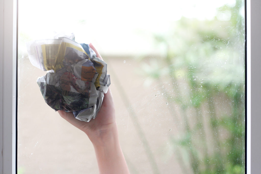 newspaper glass