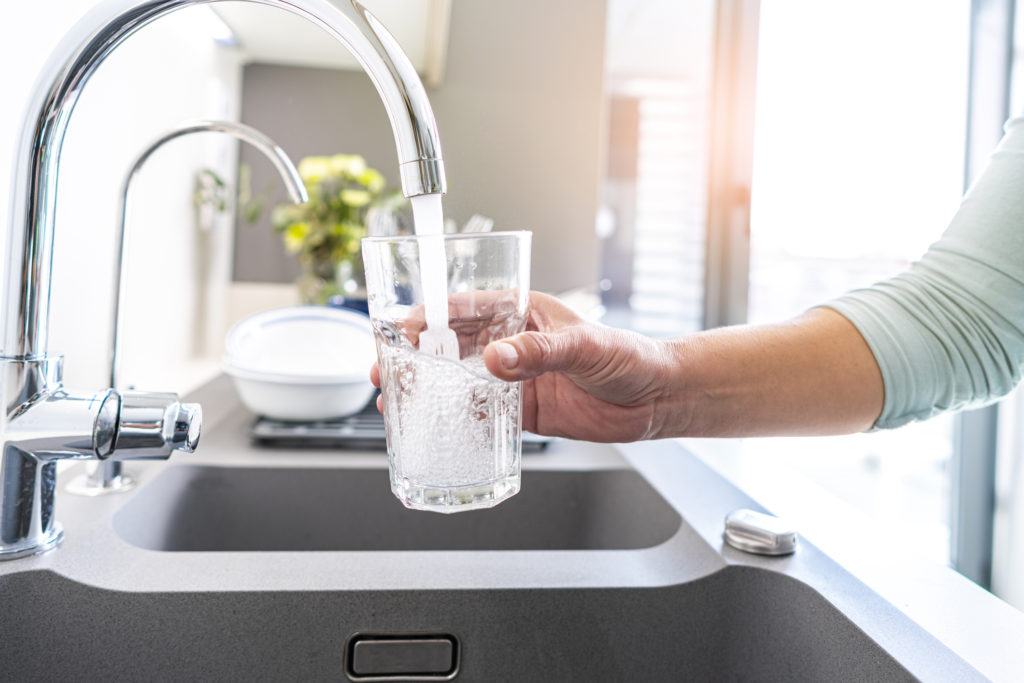 water from tap