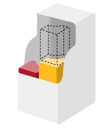 How do I put the Mini Curve Salt Blocks into my HarveyArc softener?