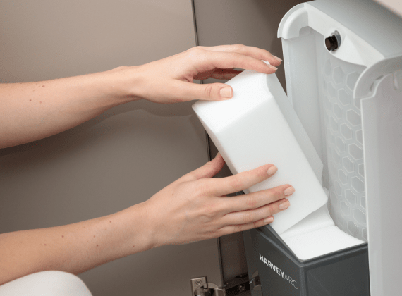 Adding-salt-to-a-water-softener